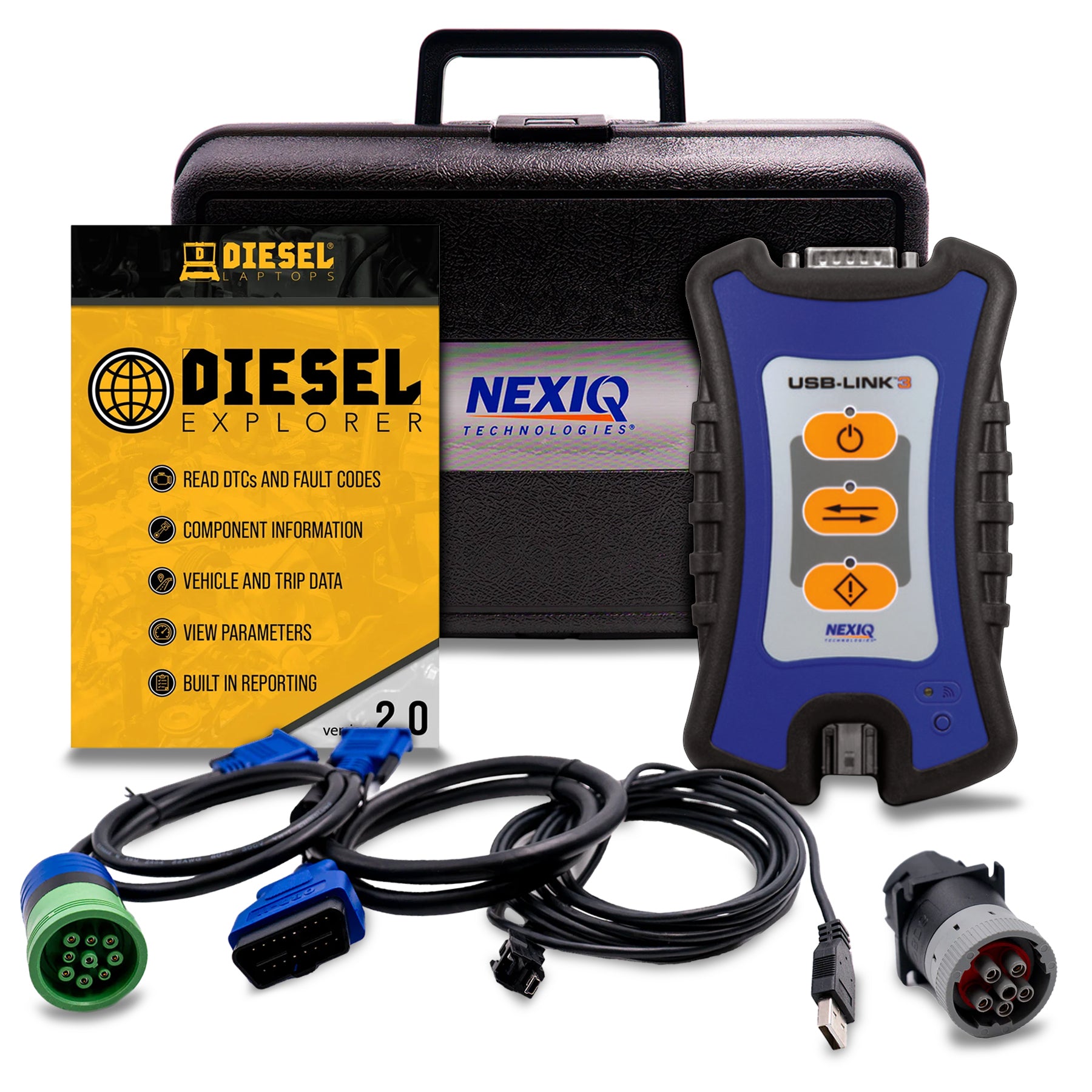 Diesel Laptops Nexiq USB Link 3 - Edición Inalámbrica